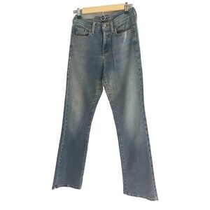 Ralph Lauren Polo Saturday Bootcut Cotton Stretch Denim Jeans Sz 4 Medium Wash